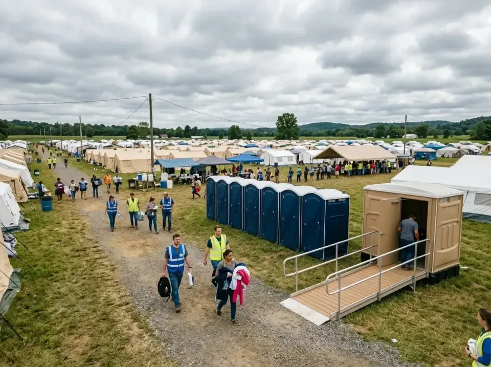 disaster-relief-camp-restrooms-010 — frequently asked questions, Dumpster & Portable Bathrooms Rental in Skokie, IL